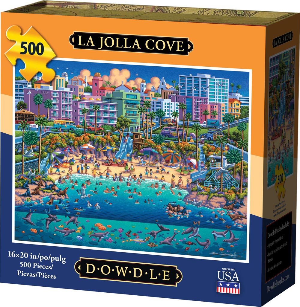 La Jolla Cove - 500 Piece