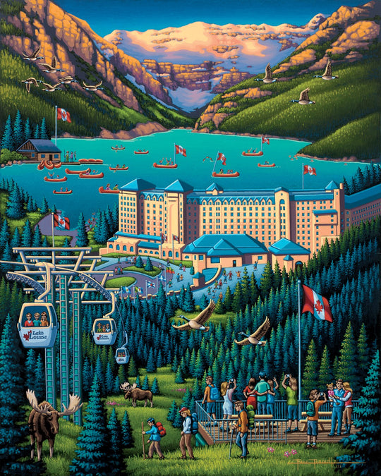 Lake Louise Canvas Gallery Wrap