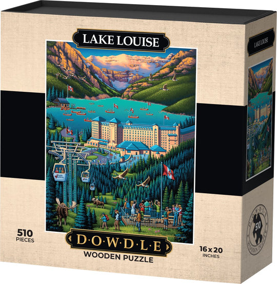 Lake Louise - Wooden Puzzle