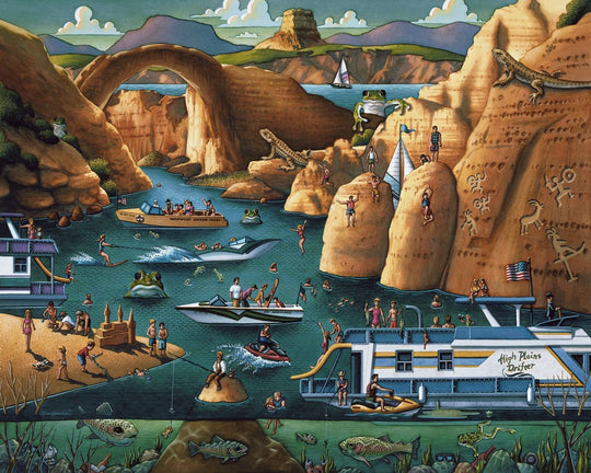 Lake Powell - Wooden Puzzle