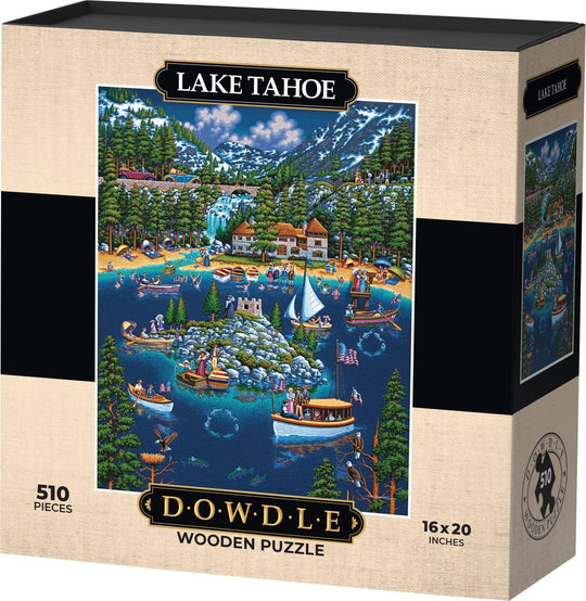 Lake Tahoe - Wooden Puzzle