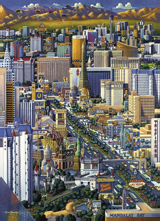 Las Vegas Canvas Gallery Wrap