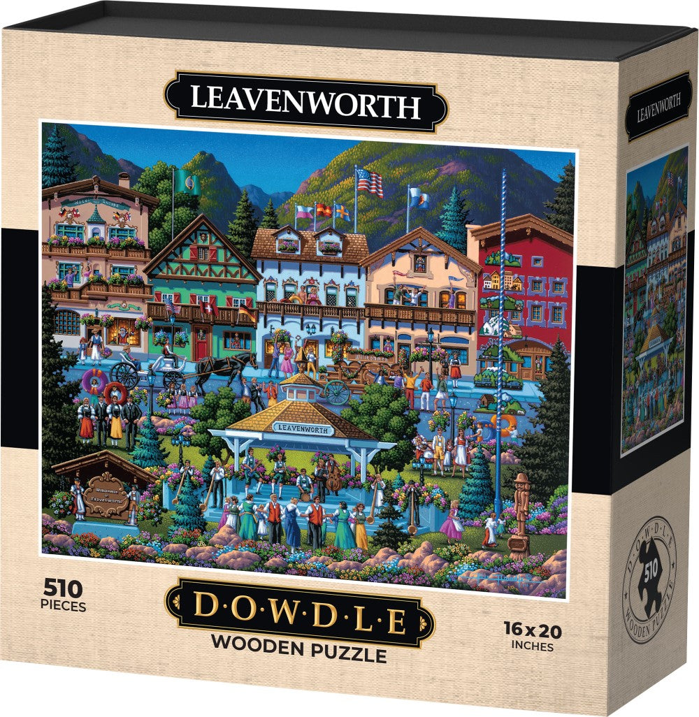Leavenworth - Wooden Puzzle