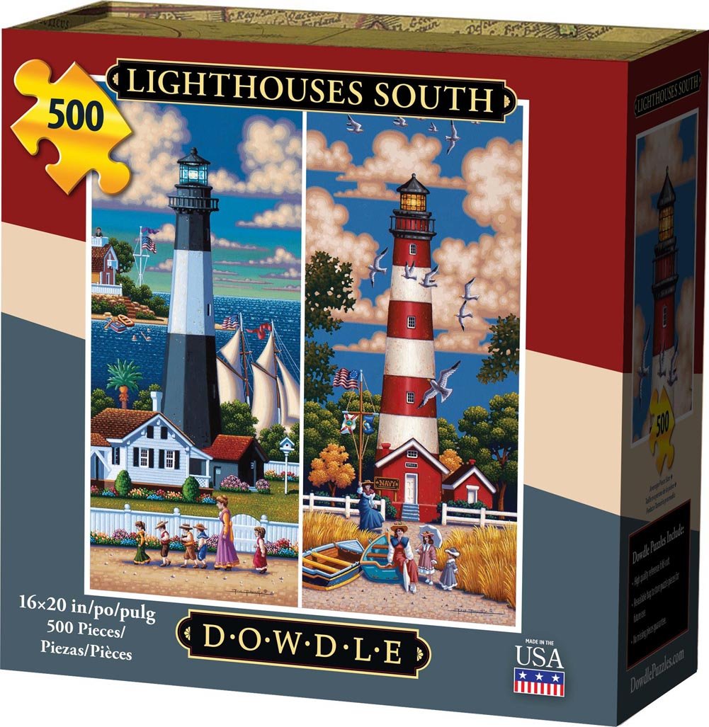 Lighthouses South - 500 Piece