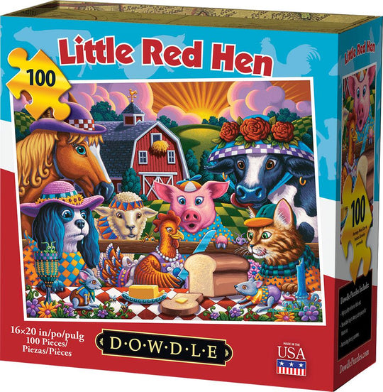 Little Red Hen - 100 Piece