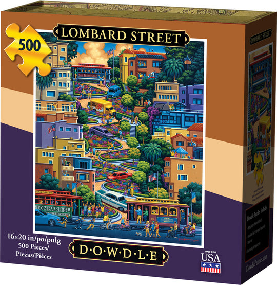 Lombard Street - 500 Piece