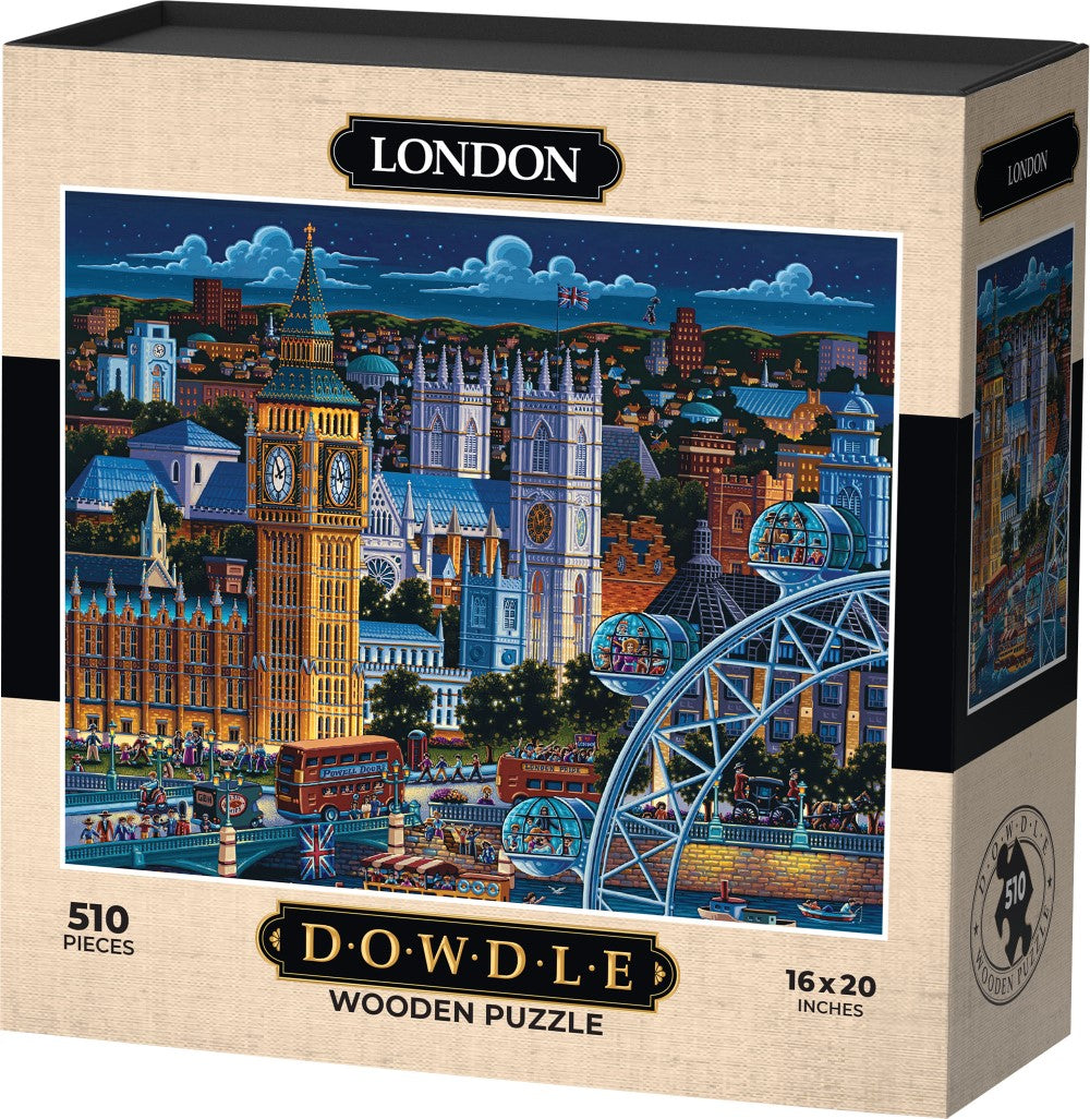 London - Wooden Puzzle