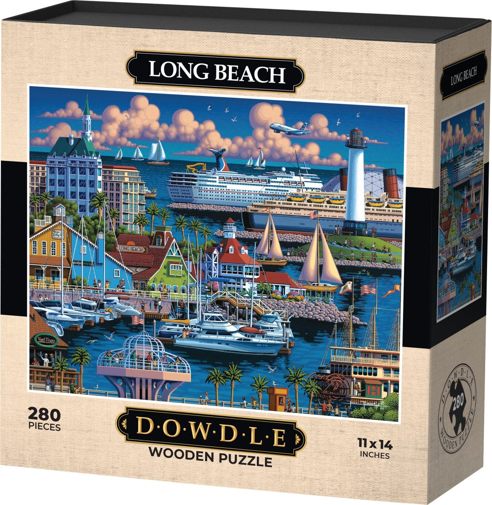 Long Beach - Wooden Puzzle