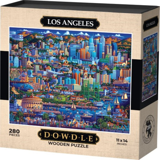 Los Angeles - Wooden Puzzle