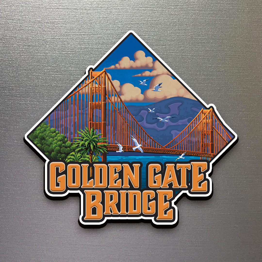 Golden Gate Bridge - Magnet
