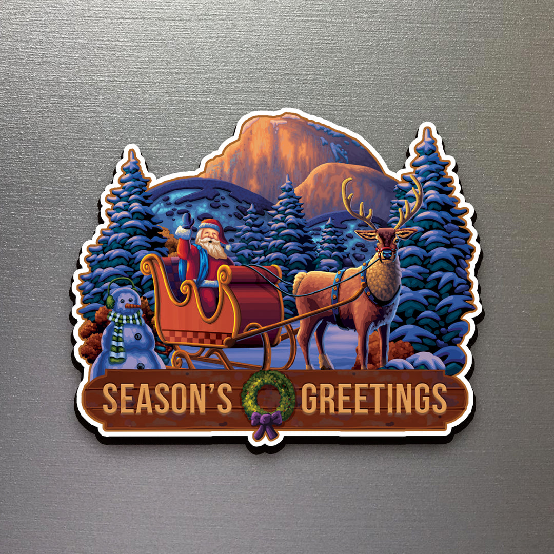 Season's Greetings - Magnet