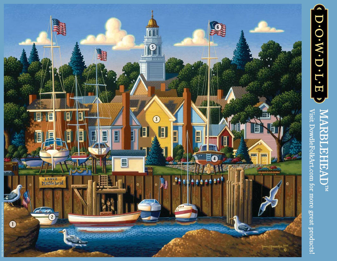 Marblehead Canvas Gallery Wrap