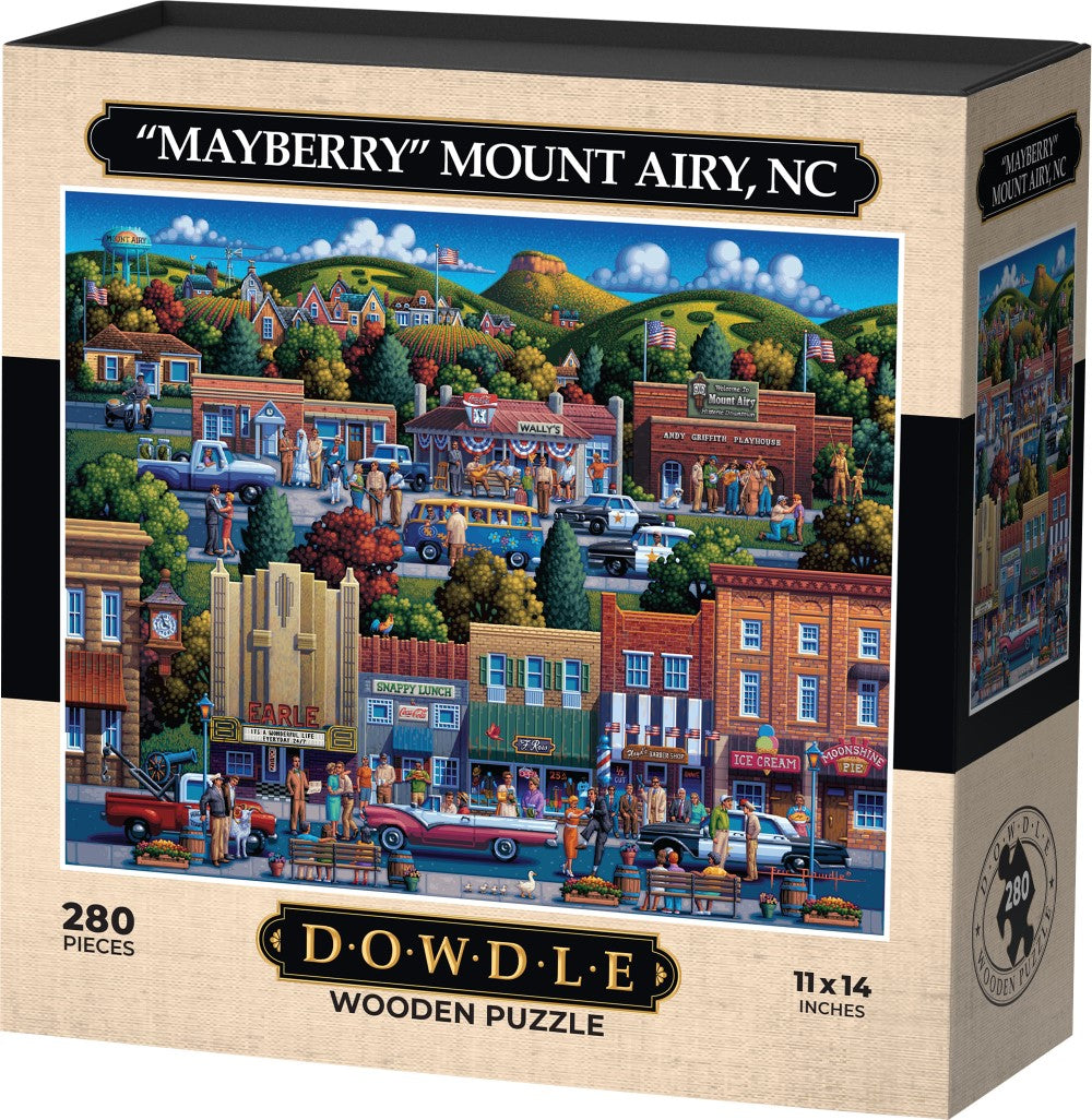 Mt. Airy, Mayberry - Wooden Puzzle