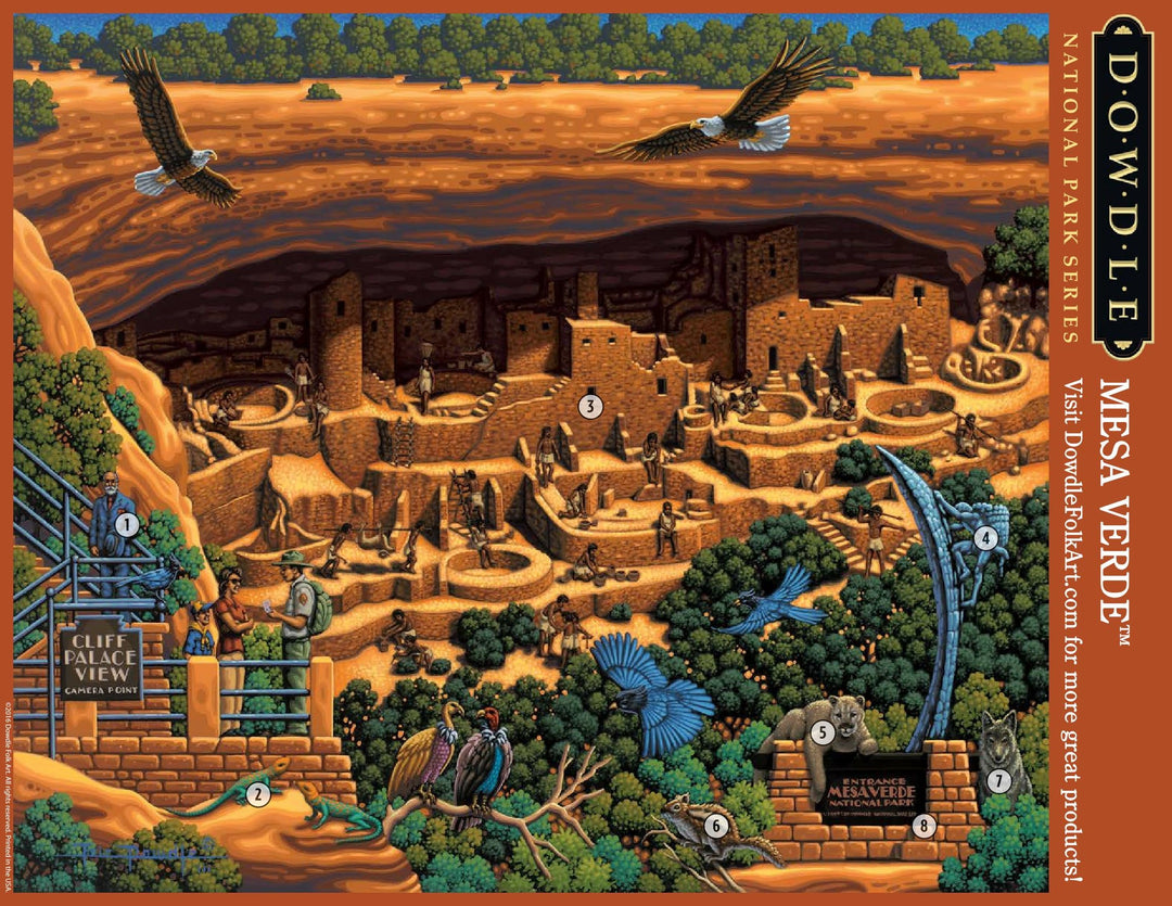 Mesa Verde National Park - Mini Puzzle - 250 Piece