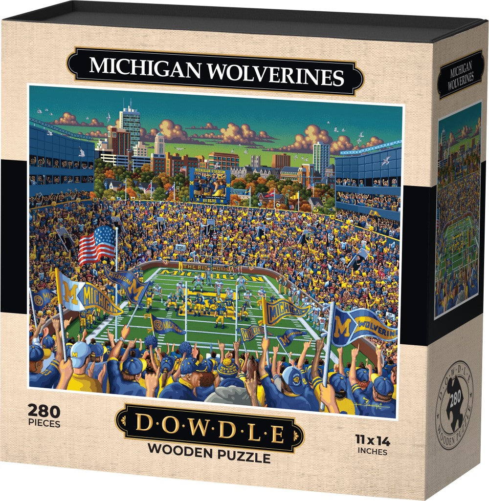 Michigan Wolverines - Wooden Puzzle