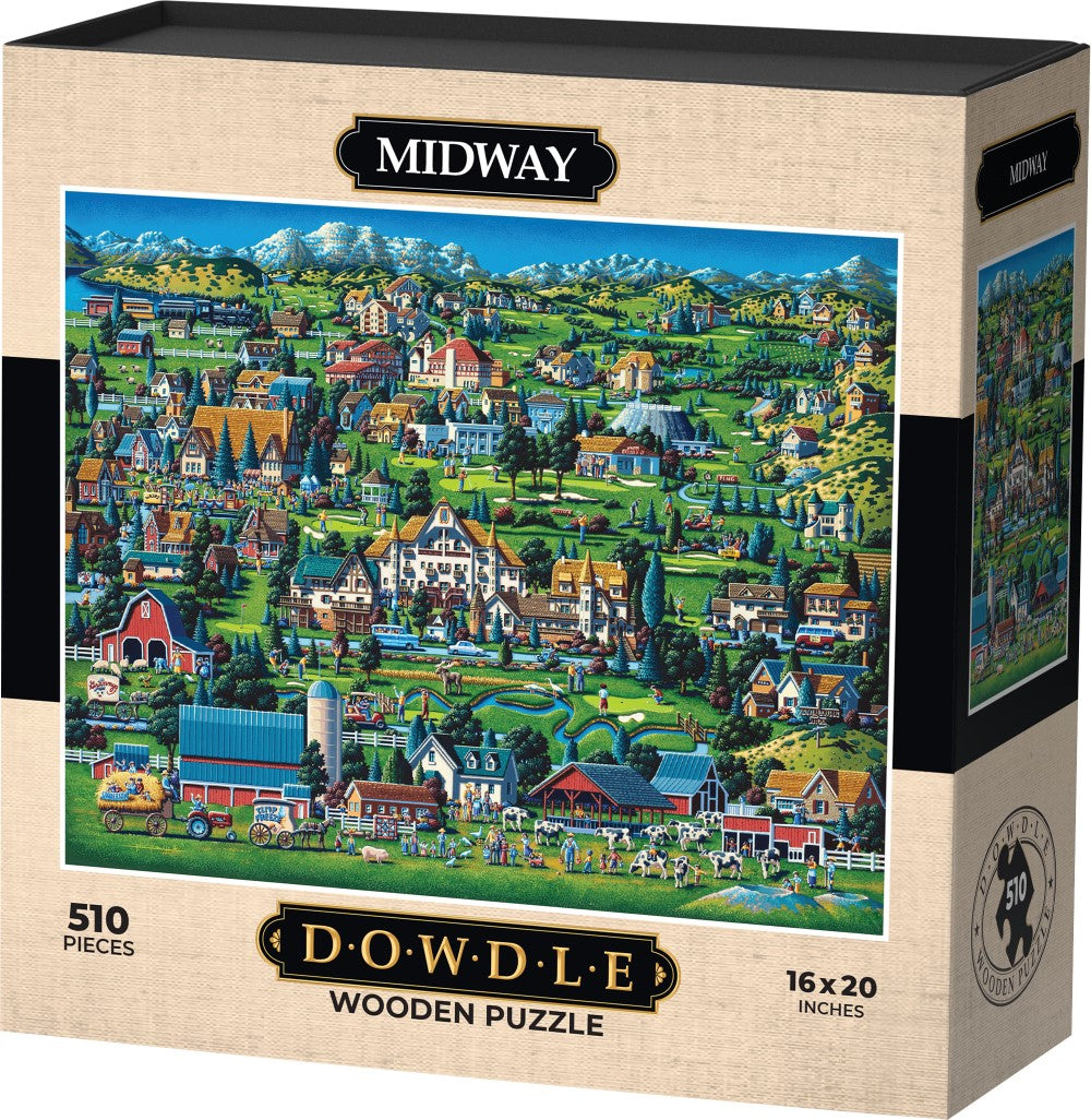 Midway - Wooden Puzzle