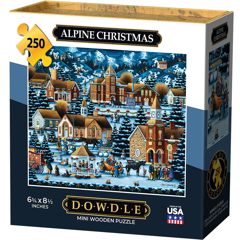 Alpine Christmas - Mini Puzzle - 250 Piece