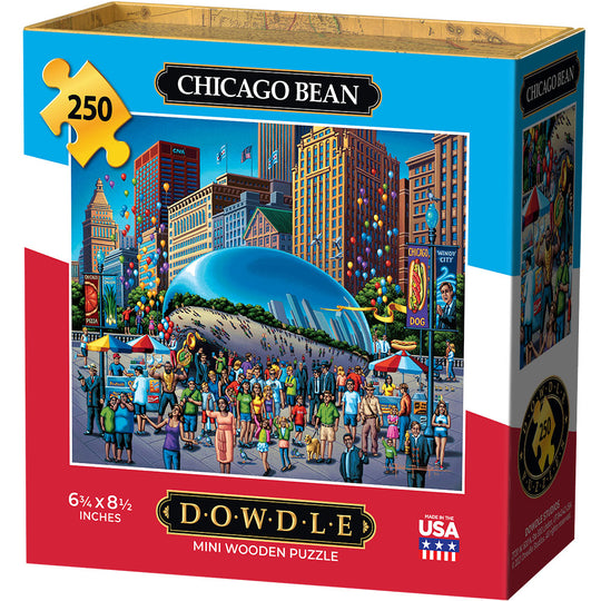 Chicago Bean - Mini Puzzle - 250 Piece