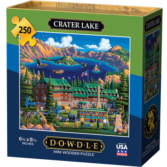 Crater Lake National Park - Mini Puzzle - 250 Piece