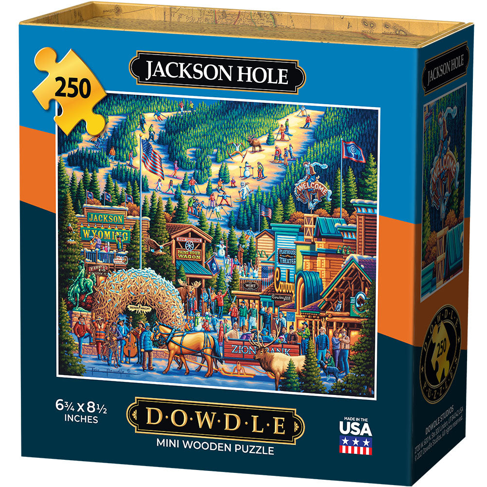 Jackson Hole - Mini Puzzle - 250 Piece