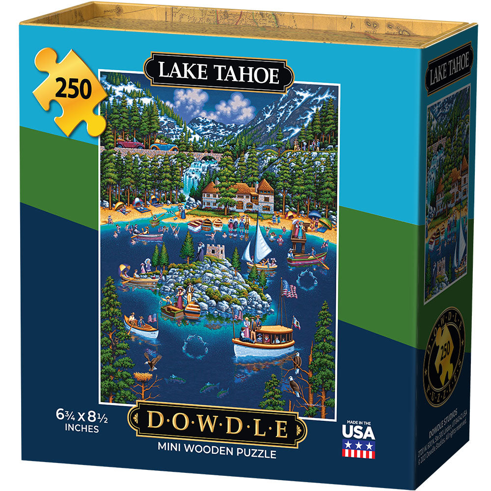 Lake Tahoe - Mini Puzzle - 250 Piece