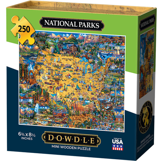 National Parks - Mini Puzzle - 250 Piece