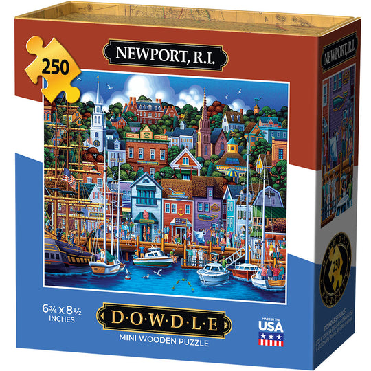 Newport R.I. - Mini Puzzle - 250 Piece