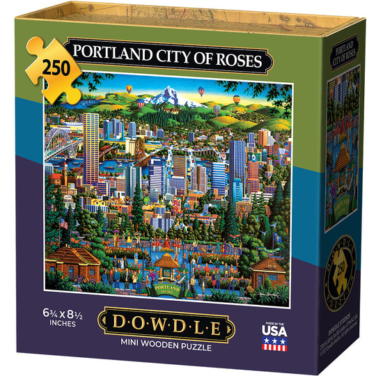 Portland City of Roses - Mini Puzzle - 250 Piece