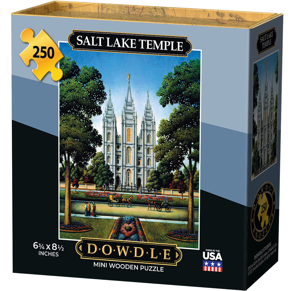 Salt Lake Temple - Mini Puzzle - 250 Piece