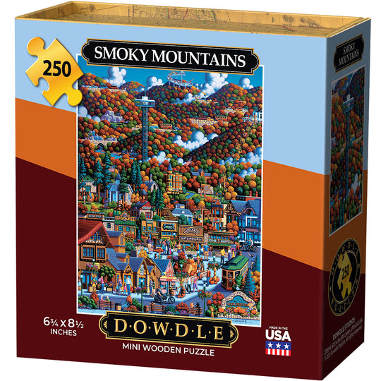 Smoky Mountains National Park - Mini Puzzle - 250 Piece