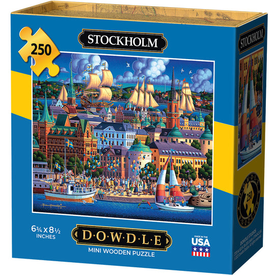 Stockholm - Mini Puzzle - 250 Piece