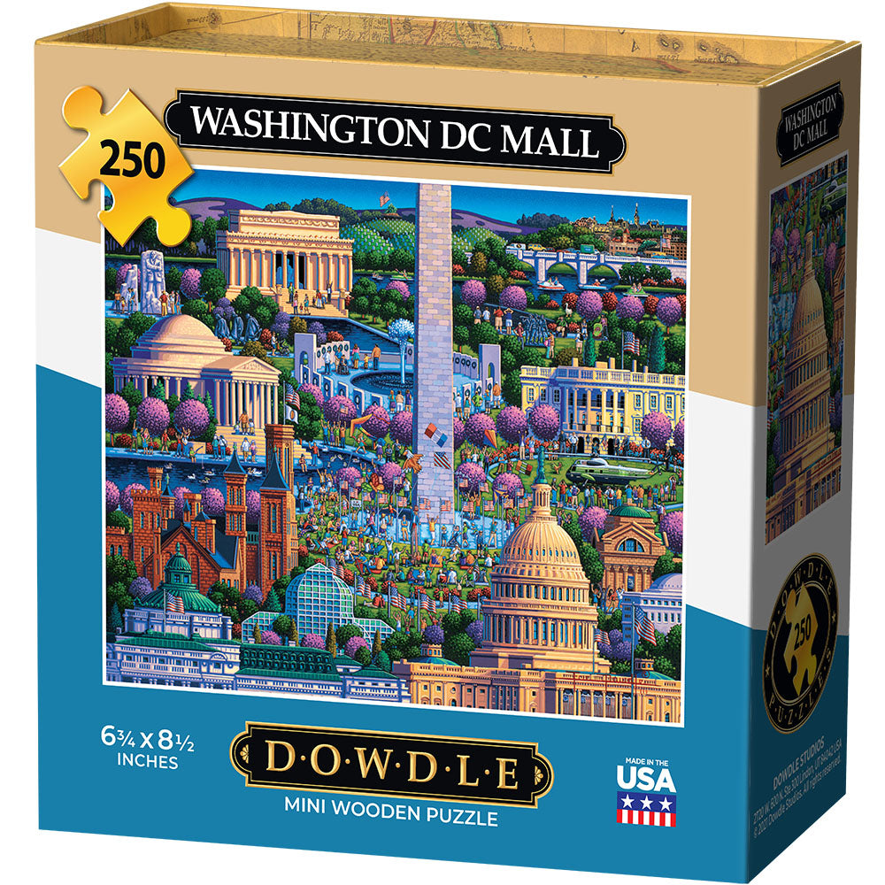 Washington DC Mall - Mini Puzzle - 250 Piece