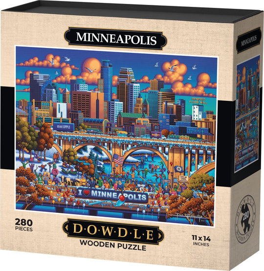 Minneapolis - Wooden Puzzle
