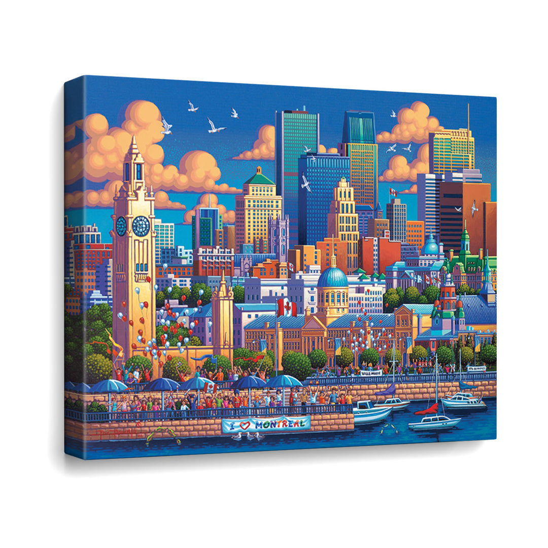 Montreal Canvas Gallery Wrap