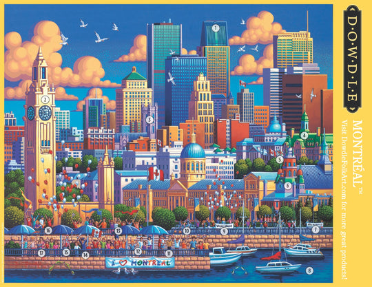 Montreal Canvas Gallery Wrap