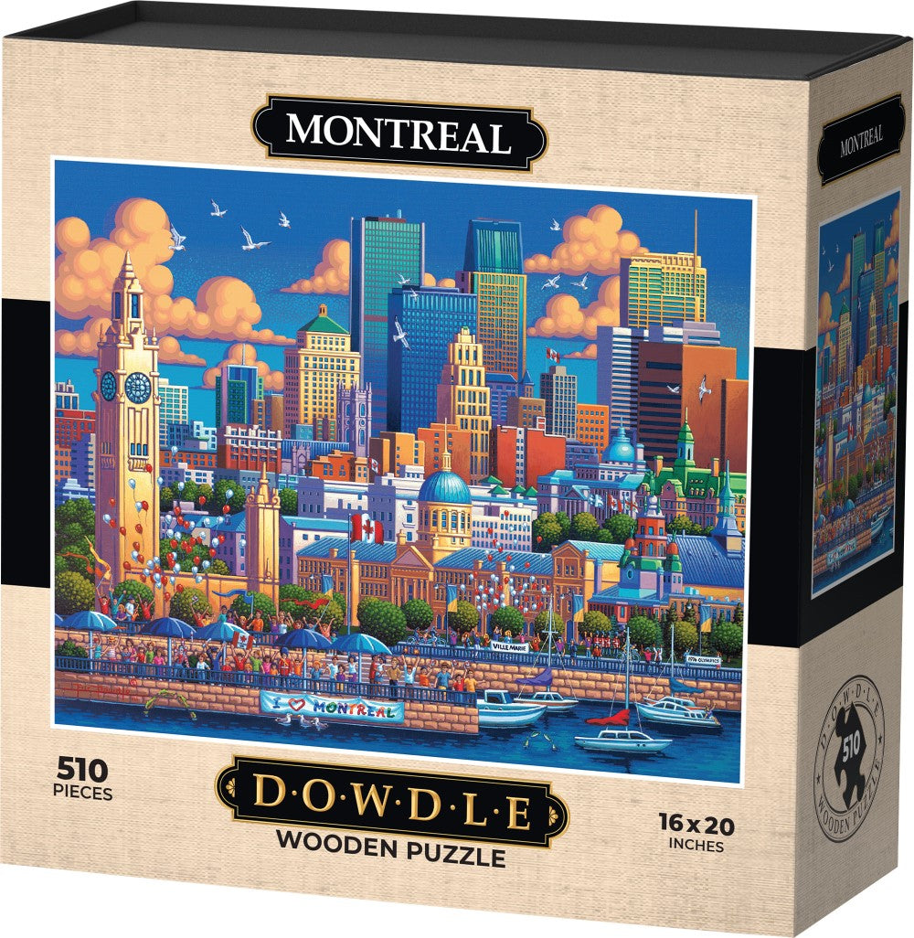 Montreal - Wooden Puzzle