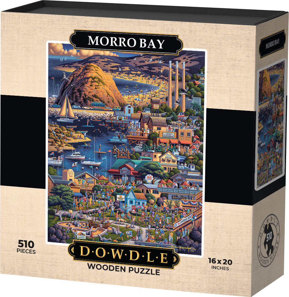 Morro Bay - Wooden Puzzle