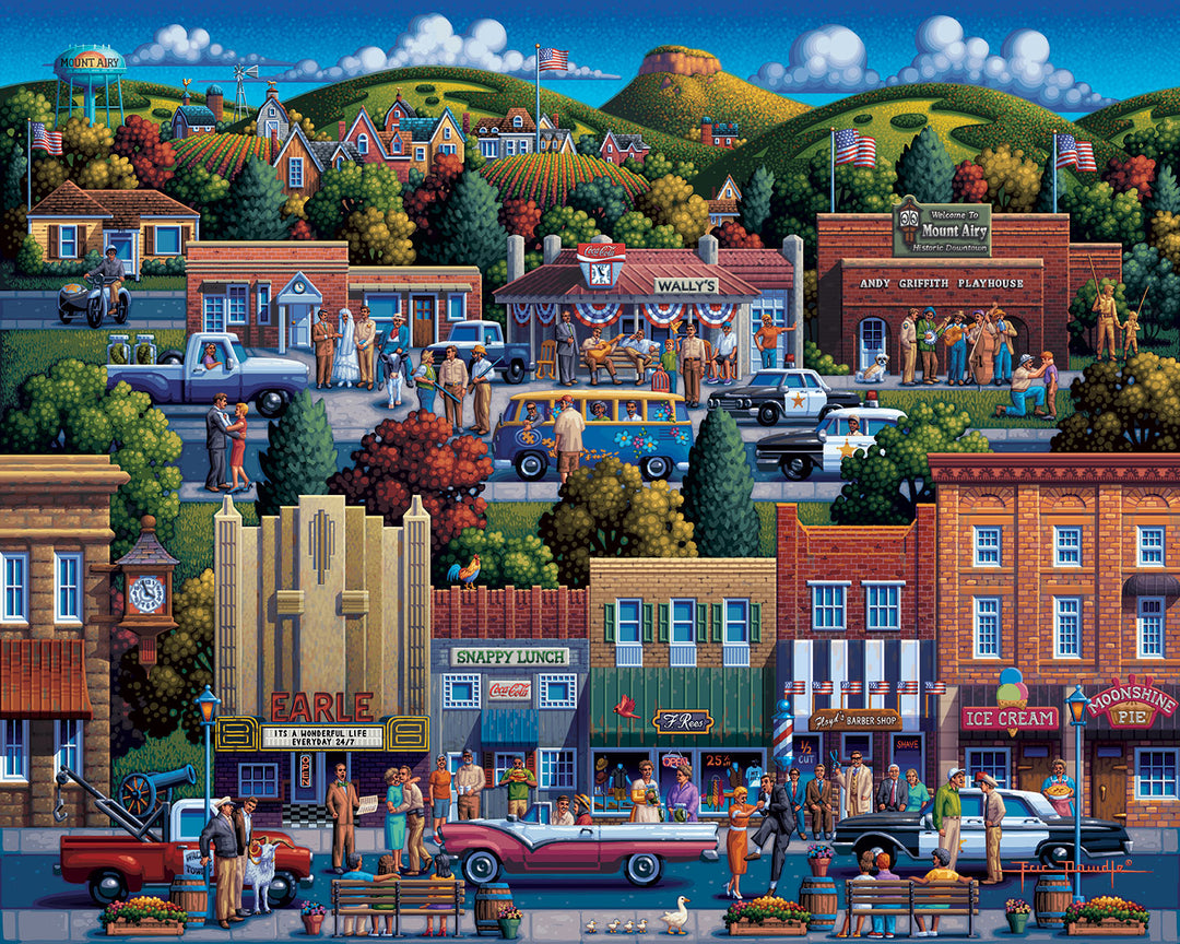 Mt. Airy, Mayberry - Poster Print