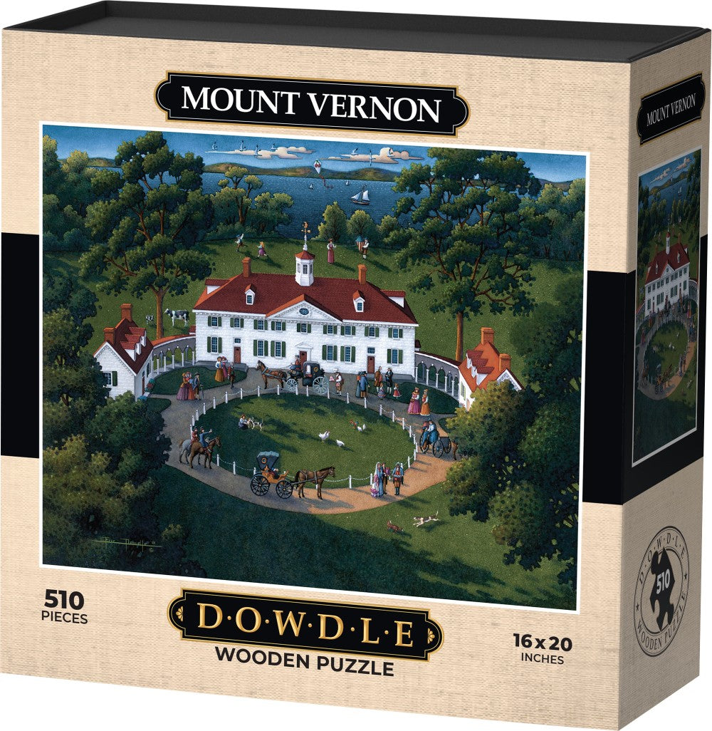 Mount Vernon - Wooden Puzzle