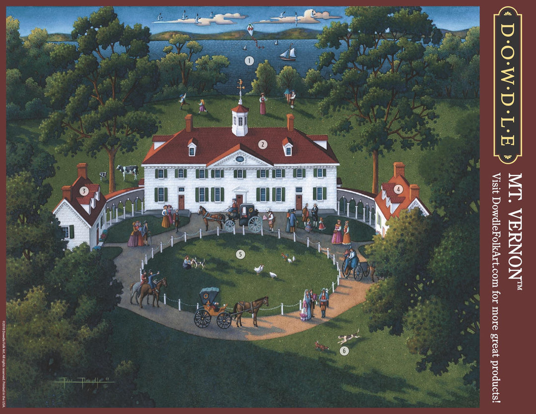 Mount Vernon Canvas Gallery Wrap