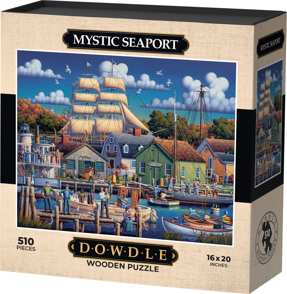 Mystic Seaport - Wooden Puzzle