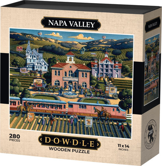 Napa Valley - Wooden Puzzle
