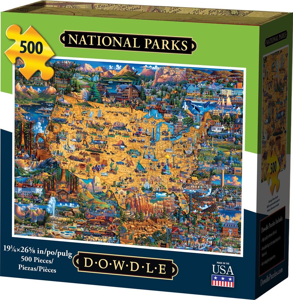 National Parks - 500 Piece - 3 Puzzle Bundle