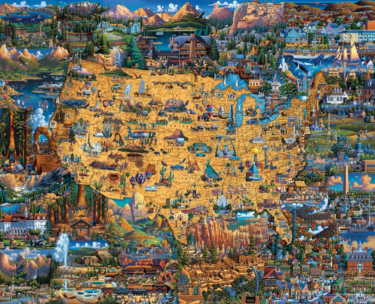 National Parks - Wooden Puzzle