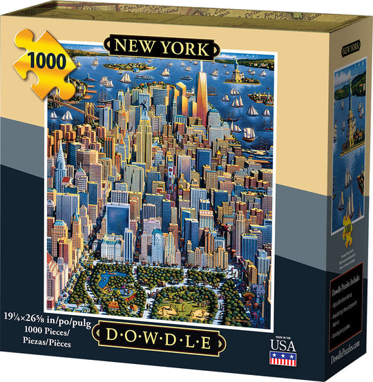 Visit New York - 1000 Piece - 3 Puzzle Bundle