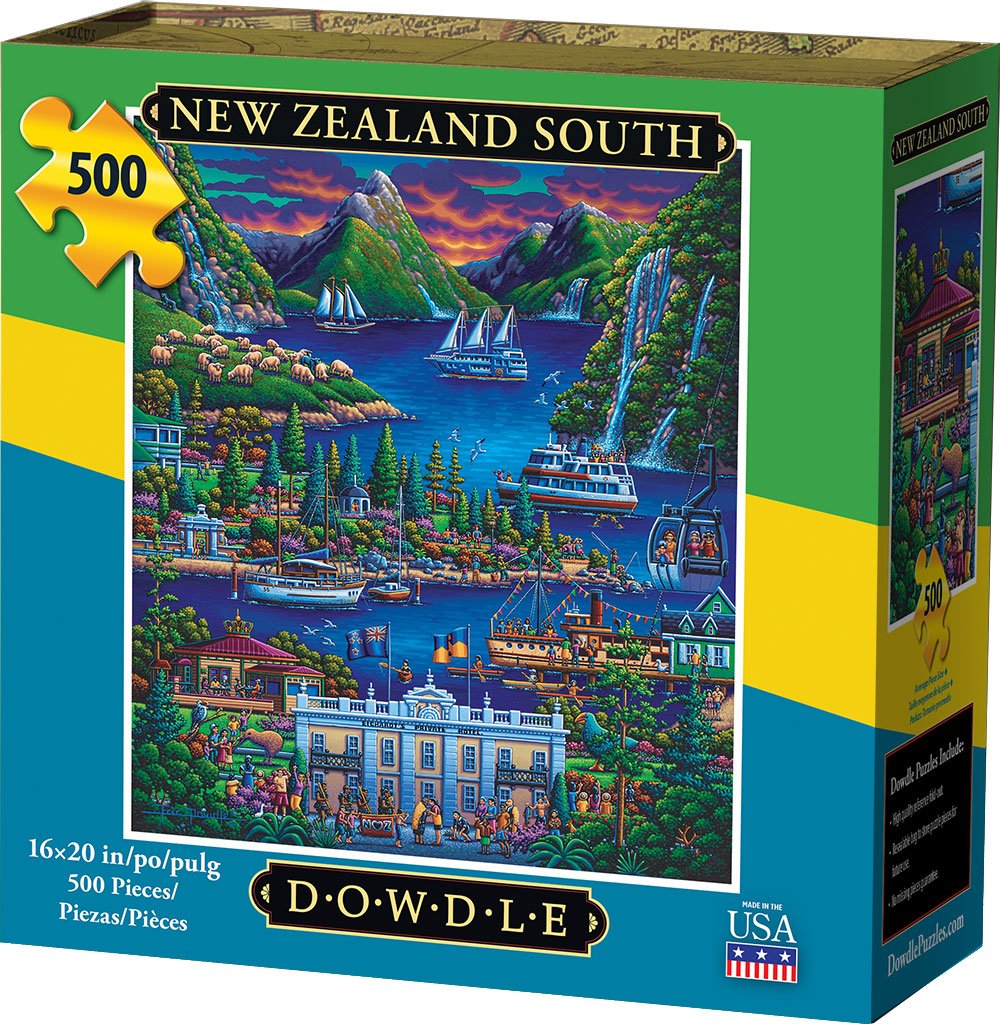 New Zealand South - 500 Piece