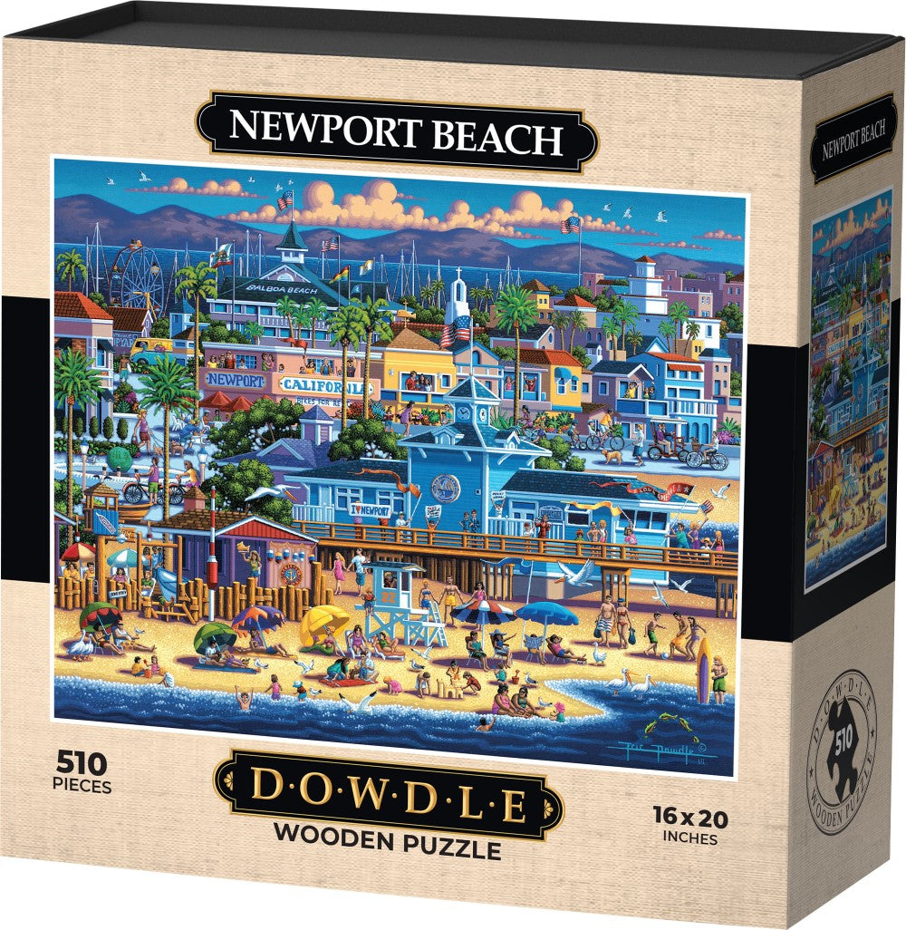 Newport Beach - Wooden Puzzle