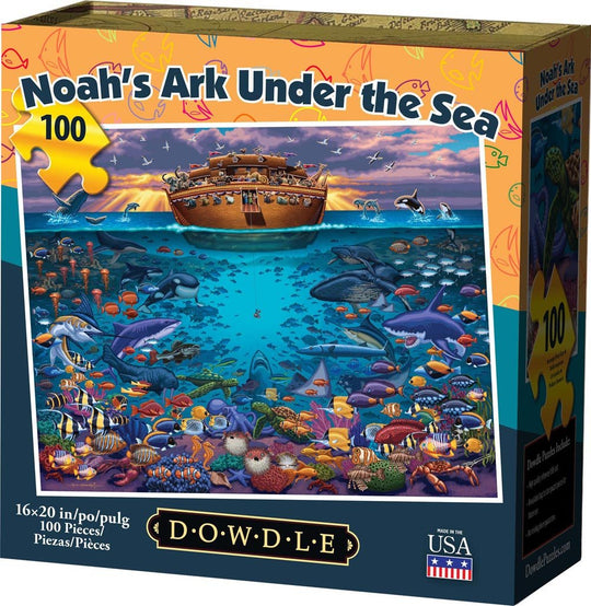Noah's Ark Under the Sea - 100 Piece