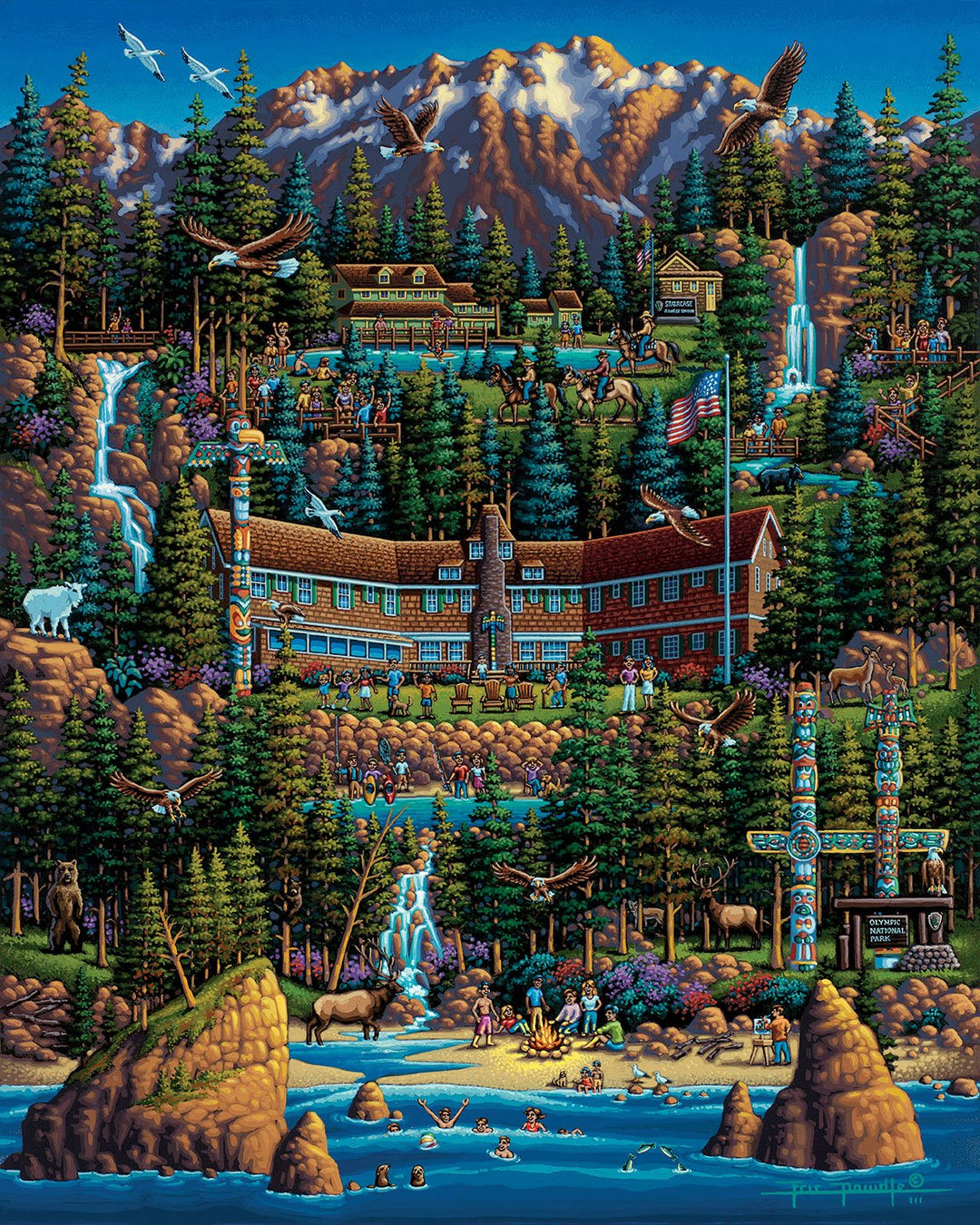 Olympic National Park - 500 Piece