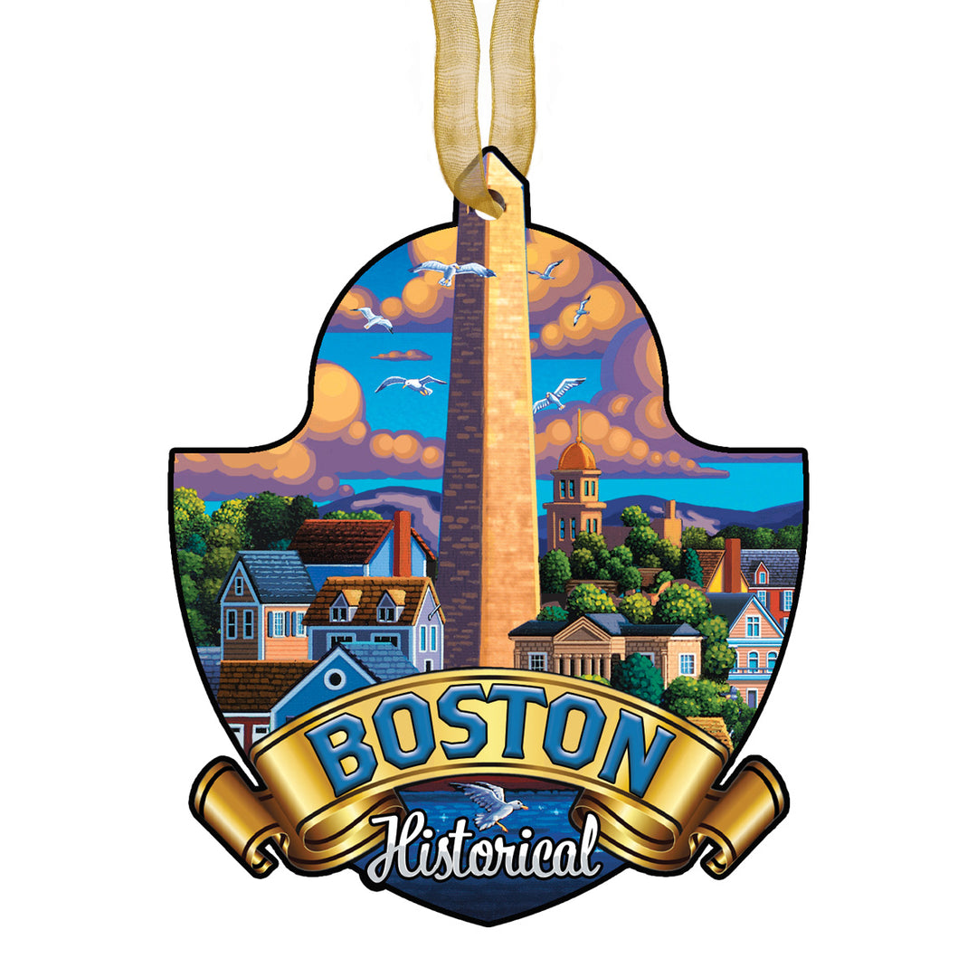 Boston Historical - Ornament